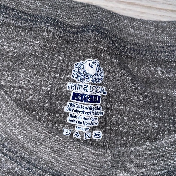 ⭐ Fruit of the Loom Women’s Thermal Waffle Crew – Size Large ⭐ - Picture 2 of 2
